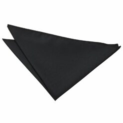 Black Greek Key  Pocket Square Black Greek Key  Pocket Square