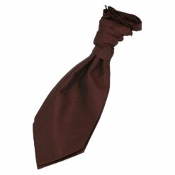 Burgundy Greek Key Pre-Tied Wedding Cravat for Boys Burgundy Greek Key Pre-Tied Wedding Cravat for Boys