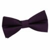Cadbury Purple Greek Key Pre-Tied Bow Tie