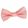 Black Greek Key Pre-Tied Bow Tie for Boys