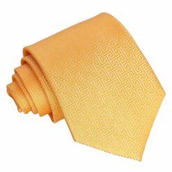 Marigold Greek Key Tie Marigold Greek Key Tie