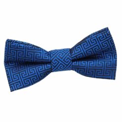 Black Greek Key Pre-Tied Bow Tie for Boys Black Greek Key Pre-Tied Bow Tie for Boys