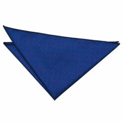 Royal Blue Greek Key  Pocket Square