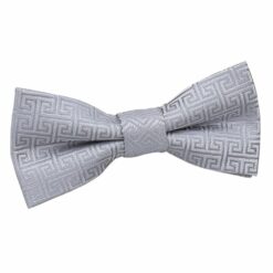 Black Greek Key Pre-Tied Bow Tie for Boys Black Greek Key Pre-Tied Bow Tie for Boys