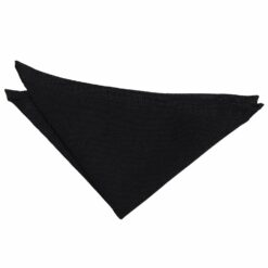 Black Knitted  Pocket Square Black Knitted  Pocket Square
