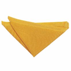 Marigold Yellow Knitted Pocket Square Marigold Yellow Knitted Pocket Square