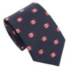Navy Blue Canadian Flag Tie