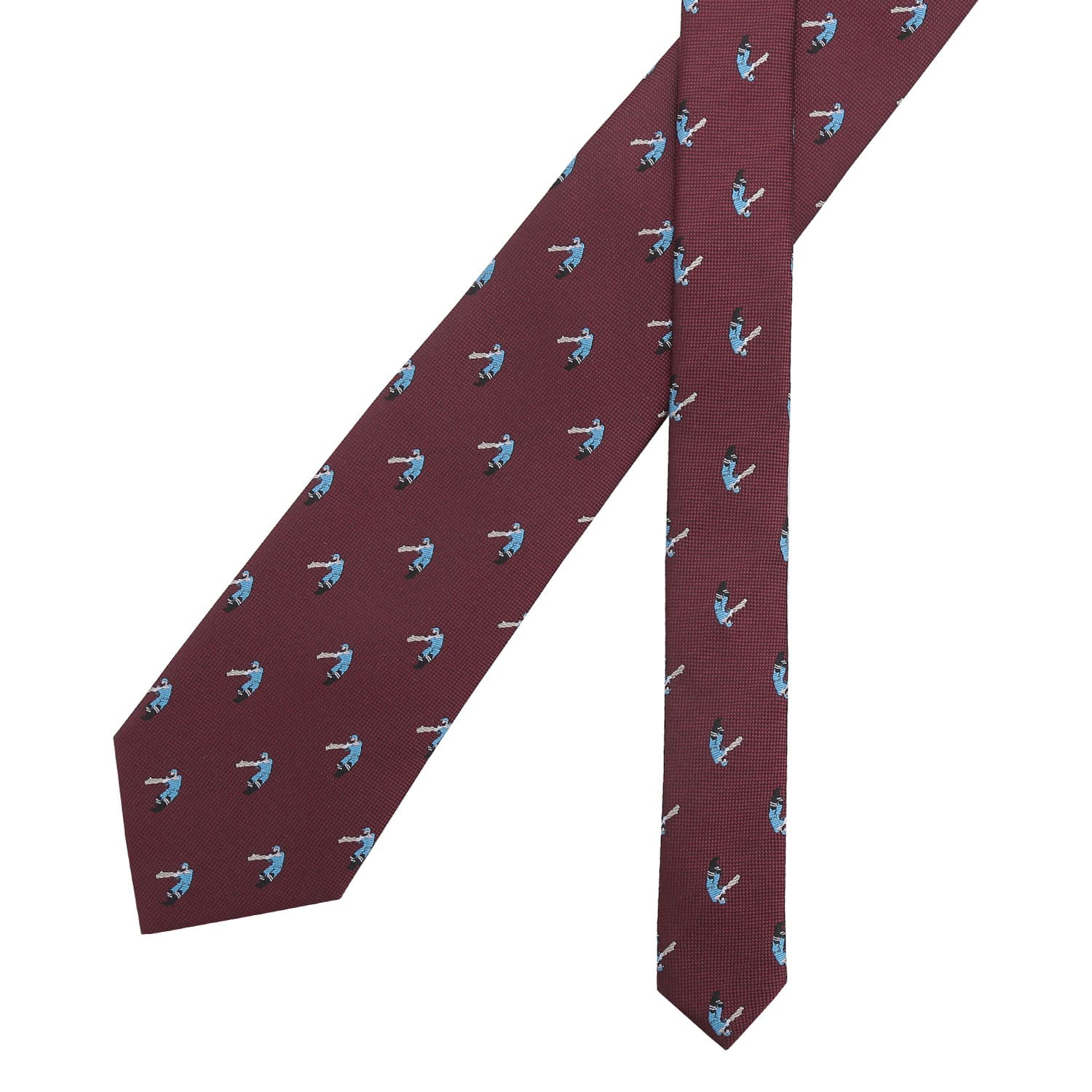 Burgundy Cricket Tie