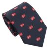 Navy Blue Danish Flag Tie