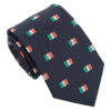 Navy Blue Irish Flag Tie