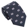 Navy Blue South Korean Flag Tie