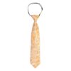 Apricot Paisley Bohemian Elasticated Tie for Boys
