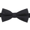 Black Paisley Bohemian Pre-Tied Bow Tie