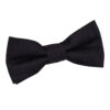 Black Paisley Pre-Tied Bow Tie for Boys