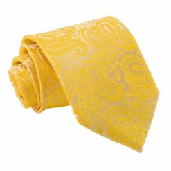 Gold Paisley Tie Gold Paisley Tie