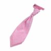 Baby Pink Paisley Pre-Tied Wedding Cravat