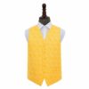 Gold Paisley Wedding Waistcoat
