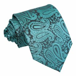 Teal Paisley Tie Teal Paisley Tie