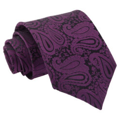 Purple Paisley Tie Purple Paisley Tie