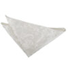 Ivory Floral Pocket Square