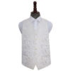Ivory Floral Wedding Waistcoat