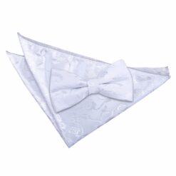 Burgundy Floral Bow Tie and Pocket Square Set Burgundy Floral Bow Tie and Pocket Square Set