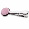 Baby Pink Plain Tie Clip