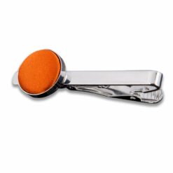 Burnt Orange Plain Tie Clip