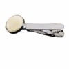 Champagne Plain Tie Clip