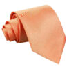 Coral Plain Satin Tie