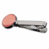 Coral Plain Tie Clip