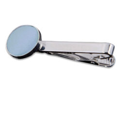 Dusty Blue Plain Tie Clip Dusty Blue Plain Tie Clip