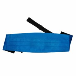 Electric Blue Plain Satin Cummerbund Electric Blue Plain Satin Cummerbund