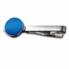 Electric Blue Plain Tie Clip