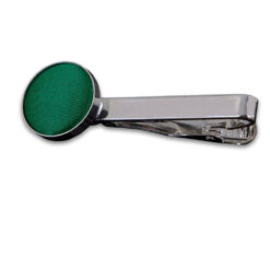 Emerald Green Plain Tie Clip Emerald Green Plain Tie Clip