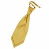 Gold Plain Satin Pre-Tied Wedding Cravat