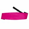 Hot Pink Plain Satin Cummerbund