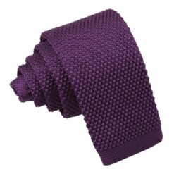 Cadbury Purple Knitted Tie for Boys Cadbury Purple Knitted Tie for Boys