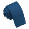 Cerulean Blue Knitted Tie for Boys