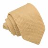 Lemon Yellow Knitted Slim Tie