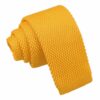 Marigold Yellow Knitted Tie for Boys