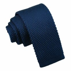 Navy Blue Knitted Tie for Boys Navy Blue Knitted Tie for Boys