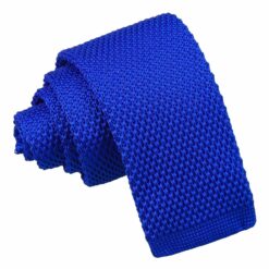 Royal Blue Knitted Tie for Boys Royal Blue Knitted Tie for Boys