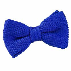 Royal Blue Knitted Pre-Tied Bow Tie for Boys Royal Blue Knitted Pre-Tied Bow Tie for Boys