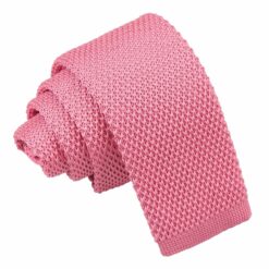 Strawberry Pink Knitted Tie for Boys Strawberry Pink Knitted Tie for Boys
