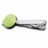 Lime Green Plain Tie Clip