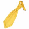 Marigold Plain Satin Pre-Tied Wedding Cravat for Boys
