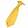 Marigold Plain Satin Pre-Tied Wedding Cravat
