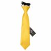 Marigold Plain Satin Elasticated Tie For Boys