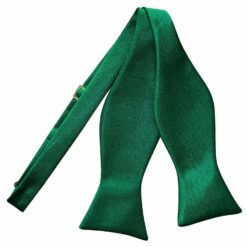 Emerald Green Plain Satin Self-Tie Bow Tie Emerald Green Plain Satin Self-Tie Bow Tie
